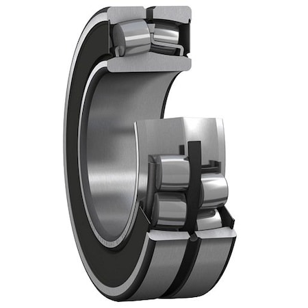 Skf Spherical Roller Bearing; 40MM Bore; 80MM Outside Diameter; 28MM Width; Straight Bore; 2 Seal BS2-2208-2RS/VT143
